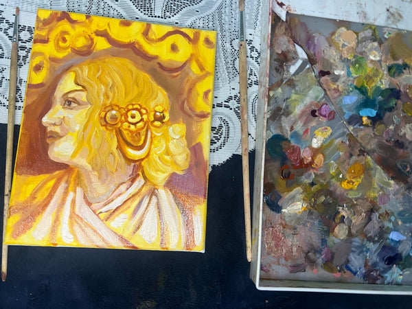 Golden Goddess & Palette