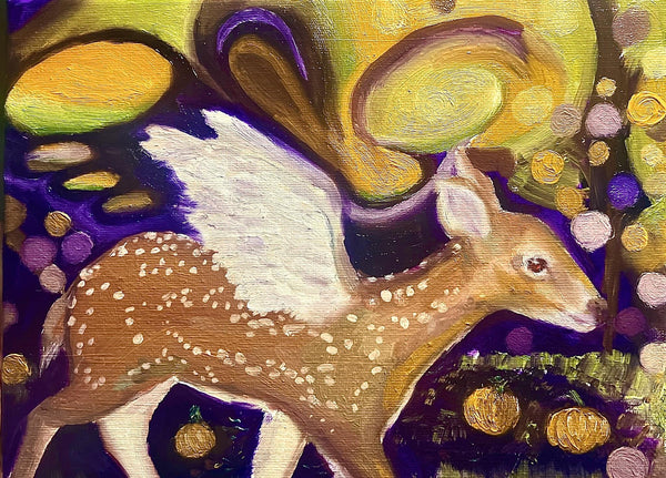 Halloween Bambi Print